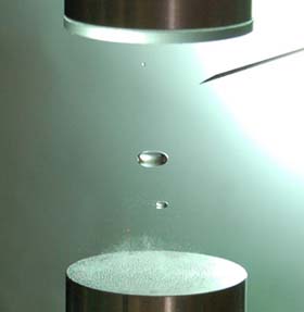 floating droplet